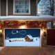 thumbnail image 1 of Christmas Garage In Garage Door Decorations Christmas Banners Backdrops Decorations Hanging Decor For Indoor Outdoor House Lawns Party Background 12.12x5.9FT, 1 of 7