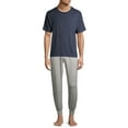 thumbnail image 2 of Hanes Men's Ultrasoft Modal Stretch Cozy Pajama Joggers, 2 of 7