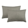 thumbnail image 3 of Sherry Kline Embroidered Velvet Boudoir 2pk Silver Grey, 3 of 5