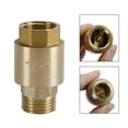 thumbnail image 3 of Brass Check Valve G1/2" M To F Thread Non-Return Backflow Prevention, 3 of 13