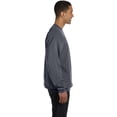 thumbnail image 4 of Champion Mens Double Dry Eco Fleece Crew, S, Charcoal Heather, 4 of 4