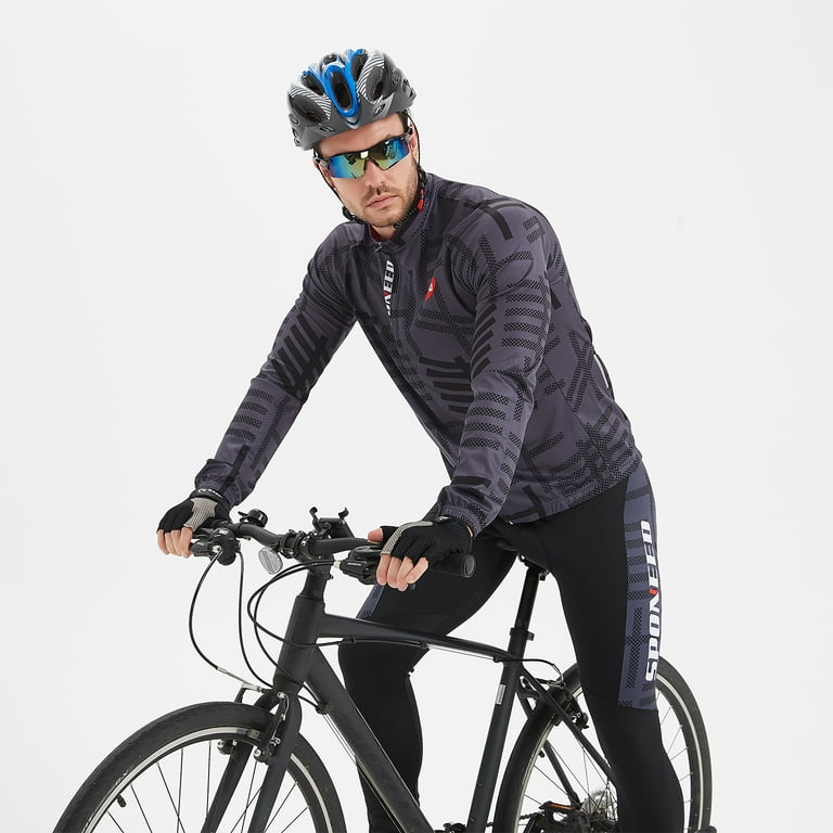 【高額売筋】 Long Set Clothing Cycling Men's Sleeve Bicycles Mountain Clothing
