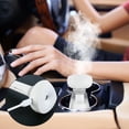 thumbnail image 4 of Humidificateur USB Mini Purificateur d'Air Portable avec 2 Modes de Brouillard et 2 Modes d'Éclairage Petit Diffuseur d'Arôme Blanc, 4 of 9