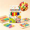 thumbnail image 2 of 3D Bubble Art Pens Puffy Paint Markers - 6 Colors Popcorn Pens for DIY Craft, Heat Activated Magic Markers with Raised Bubble Effect, Fun Drawing Markers for Paper Glass Wood Ceramic Art Projects, 2 of 6