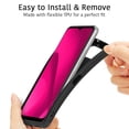 thumbnail image 3 of CoverON For Tmobile T-Mobile Revvl 7 5G Case, Flexible Slim Lightweight TPU Minimal Phone Cover, Black, 3 of 8