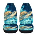 thumbnail image 5 of XYZCANDO Stylish 2-Piece Front Car Seat Covers with Sea Turtle Pattern - Breathable Durable Protection for All Vehicle Types, 5 of 10