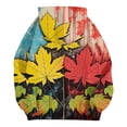 thumbnail image 4 of WZXFASHION Sweat à Capuche Décontracté pour Femmes avec Fermeture Éclair et Cordon de Serrage, Léger, 4 of 5