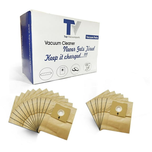 Replacement Part For Bissell Paper Vacuum Bag for Zing 4122 Series Vacuums // 2138425 (6 Pack 18 Bags)