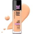 thumbnail image 1 of Base de maquillaje líquida Maybelline Fit Me Dewy + Smooth Buff Beige, 1 of 8