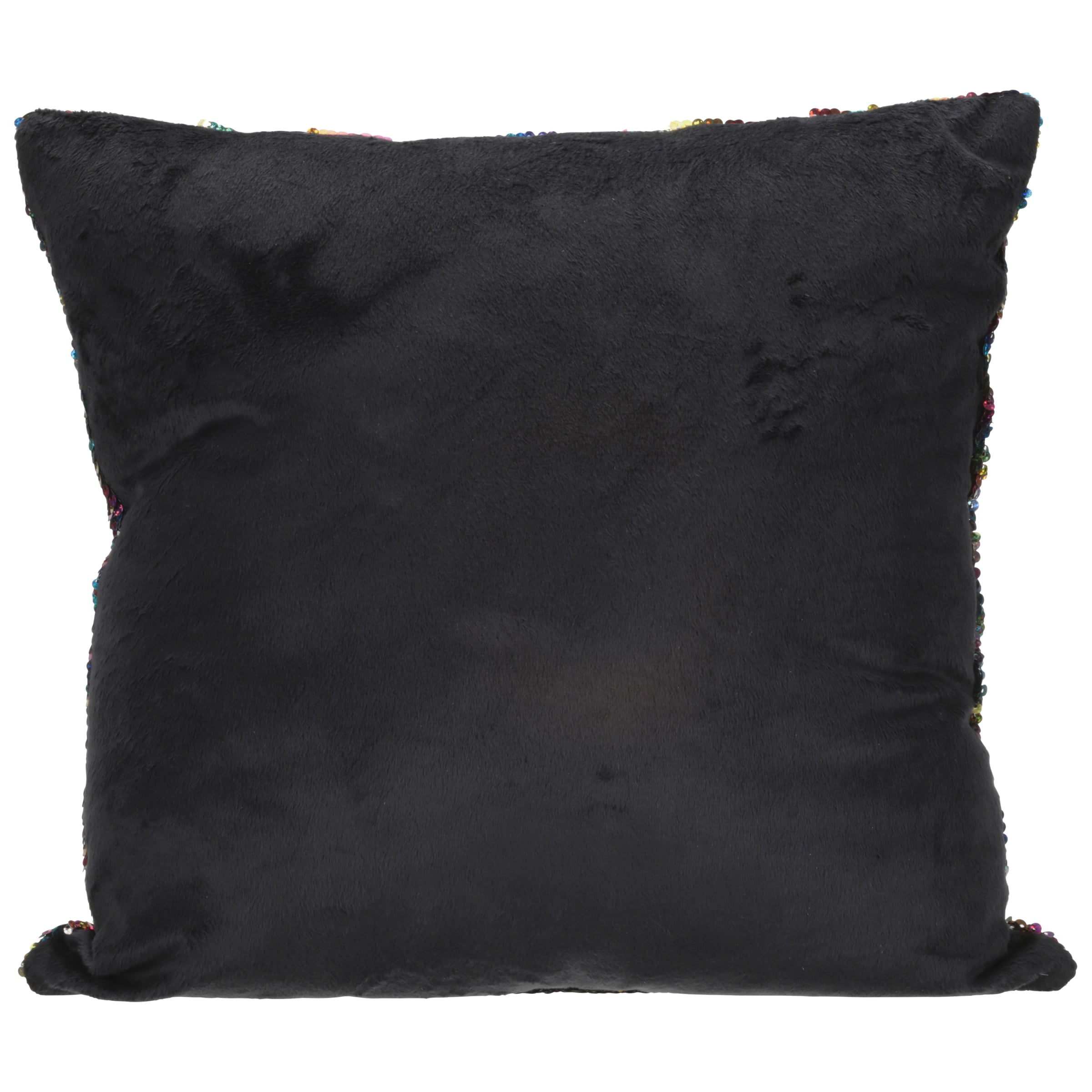Mainstays Reversible 17 x 17 Sequin Sparkle Pillow Walmart