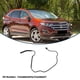 thumbnail image 3 of Manguera del radiador Unique Bargains Manguera de calefacción del radiador Manguera de salida del radiador No. F2G38063DFE/F2GZ8063T para Ford Edge 2015 Tubo de refrigerante de goma Negro 1 Pc, 3 of 6