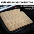 thumbnail image 5 of Heated Car Seat Cushion - 12V/24V Dual Voltage with Massage & Ventilation (131℉ Fast Heating, Non-Slip Silicone Base), 5 of 9
