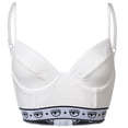 thumbnail image 1 of CHIARA FERRAGNI Sujetador de Mujer, Bralette - con Aros, cintura con Logotipo, Algodón elástico Blanco XS (X-Small), 1 of 2
