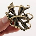 thumbnail image 4 of Vintage Rhinestone Crystal Flower Hair Claws Hair Flower Rhinestone Clips Hairpin Multicolor, 4 of 9