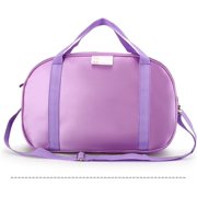 BBTEPSGA Purple Dance Bag,Cute Ballet Dance Storage Package for All Women Little Ballerina