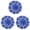 Blue(3Pcs), variant on ZTTD 8 Inch Doilies Crochet Round Lace Doily Handmade Placemat Cotton Crocheted Coasters, Pack of 1 (Blue)
