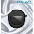 thumbnail image 4 of SURITCH Funda para Bose QuietComfort Earbuds II 2022/QuietComfort Ultra 2023/Ultra 2&ordf; Gen, protectora de TPU antigolpes con mosquet&oacute;n y llavero y ventana con logotipo transparente, 4 of 6