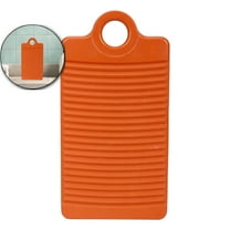 VQPeo Mini Plastic Washboard Washing Board Shirts Cleaning Laundry Board for Clothes Underwear(Red)