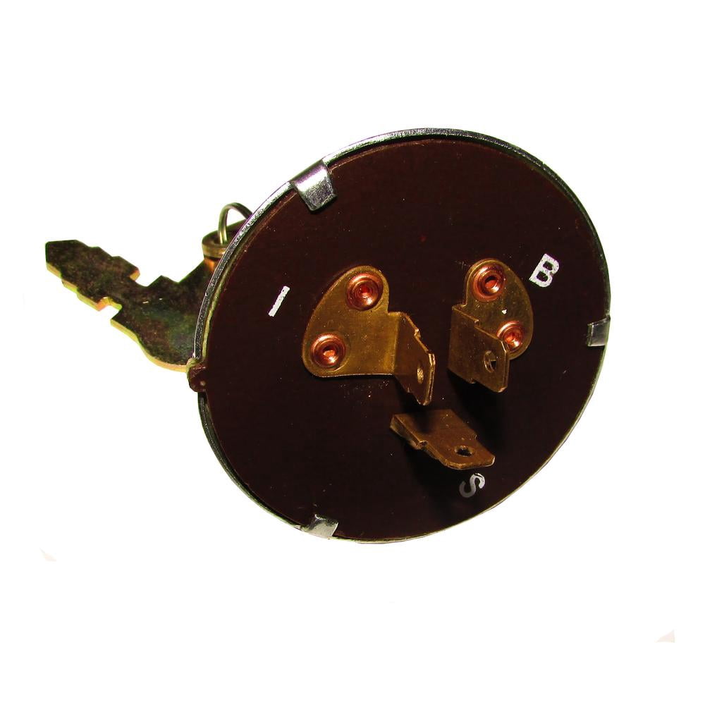RAParts 194747V91 3 Position Ignition Key Switch with 2 Keys Fits Massey Ferguson 135 150 165 175 180 230 235 245 1100 255 265
