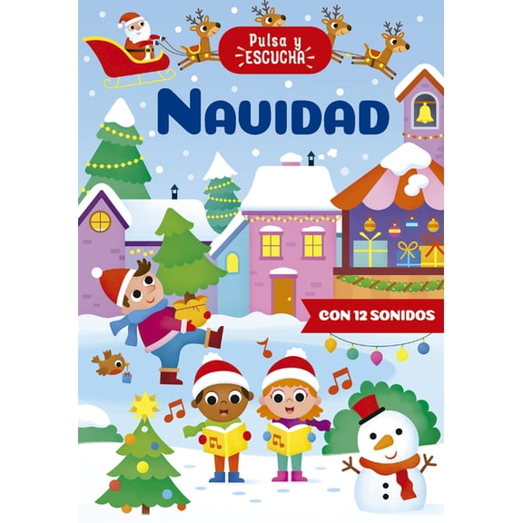 Navidad - Pulsa Y Escucha, (Hardcover)