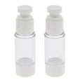 thumbnail image 3 of pitrice 2x Flacon de Pompe Airless Stérile Réutilisable Toner/lotion/sérum Contenant 30ml, 3 of 8