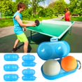 thumbnail image 3 of 5Pcs Plastic Table Tennis Storage Box Tennis Packaging Box Pong Ball Container 2 Balls Holder Box With Chain, 3 of 8