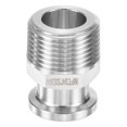 thumbnail image 1 of Uxcell 1-Pack Tri Abrazaderas Sanitarias de 3/4 in para Rosca Masculina NTP de 3/4 in Accesorios de Tubería de Acero Inoxidable Ferrule OD 25.2mm, 1 of 7