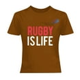 thumbnail image 2 of Cathalem T-Shirts en Coton Eversoft pour Hommes Manches Courtes T-Shirts Mode Décontractée T-Shirts Graphiques Hauts, Café L, 2 of 4