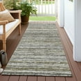 thumbnail image 6 of Addison Rugs Chantille Indoor/Outdoor Transitional Stripes Pewter Washable Runner Rug, 2'3" x 7'6", 6 of 6