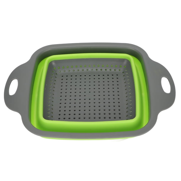 Cesta Coladora, Cesta Para Lavado De Verduras Ampliamente Utilizada, Orificio De Drenaje Para Cocina, Frutas Y Verduras