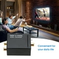 thumbnail image 2 of 3.5mm Digital to Analog Audio Converter Optical Fiber Coaxial Signal to Analog Audio Adapter, 2 of 8