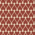 thumbnail image 1 of Ahgly Company Machine Washable Indoor Square Transitional Red Area Rugs, 6' Square, 1 of 7