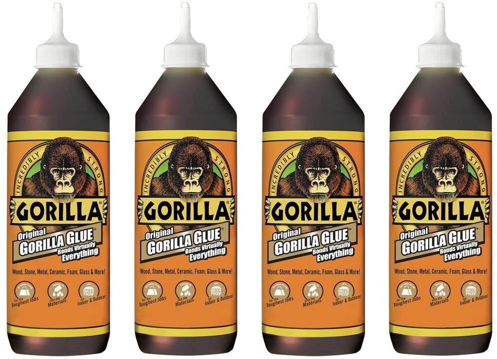 Gorilla Original Gorilla Glue, Waterproof Polyurethane Glue, 36 ounce