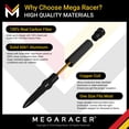 thumbnail image 4 of Antena Truck Bullet Mega Racer de fibra de carbono universal de 14 cm, 4 of 6