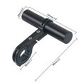 thumbnail image 3 of Greeniant Barra de extensión para bicicleta de 10/20cm, barra extensora para manillar de bicicleta de montaña o carretera, soporte para velocímetro, Ciclismo Negro 10cm Greeniant OD2865-01B, 3 of 6