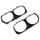 thumbnail image 5 of CH2511101, 2 Piezas Resistentes Al Desgaste 68259053AB Negro ABS Resistente A La Temperatura Faro Delantero Biseles De Lámpara Para Automoción ANGGREK Headlight Cover Trim, 5 of 8
