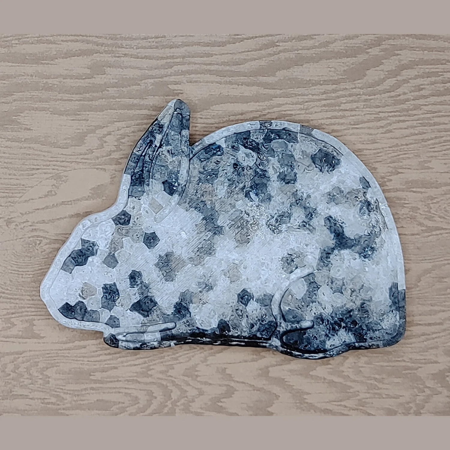 show rabbit - compact type - silicone freshie mold