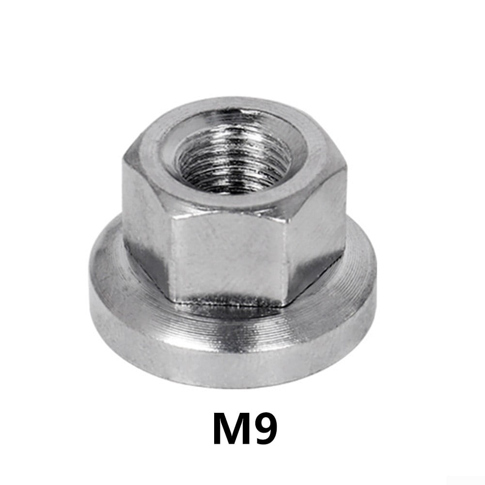 2Pcs Metal Track Wheel Nuts Bicycle M10/M9 Axle Screw For Rear Hub Accessories