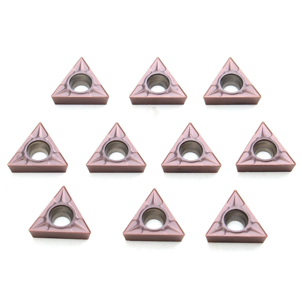 10pcs TCMT16T304 Tungsten Carbide Inserts TCMT 32.51 For 1/2" Lathe Turning Tool