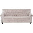 thumbnail image 3 of Plastic Thicker Clear Heavy-Duty Waterproof Three-Seat Sofa/Couch Cover - Protection Against Pets/Dog Clawing Slipcovers, 3 of 6