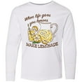 thumbnail image 3 of Inktastic When Life Gives You Lemons, Make Lemonade Long Sleeve Youth T-Shirt, 3 of 5