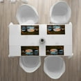 thumbnail image 3 of Ambesonne Nature Place Mats Set of 4, Big Grotto by the Sea, Standard Size, Green Blue, 3 of 4