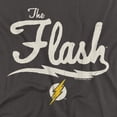 thumbnail image 2 of JLA Old School Flash Women's T Shirt, Charcoal, Small, 2 of 6