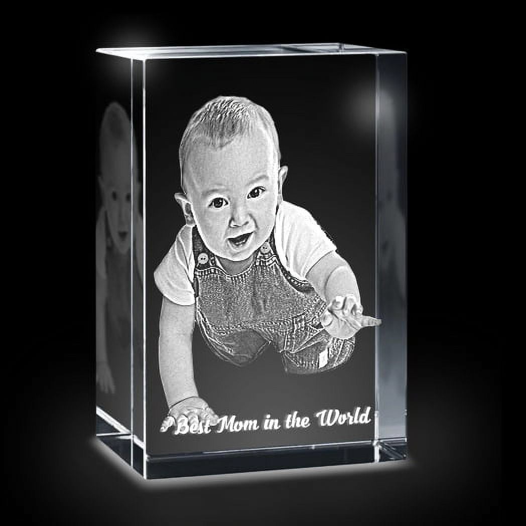 personalized photo crystal gifts, photo crystals laser engraved, Ucrystal