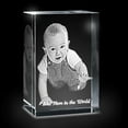 thumbnail image 7 of Personalized 3D Crystal Photo, Custom 3D Photo Crystal, Laser Photo Etched Inside Crystal, 3D Glass Picture Cube Gift Idea, 3D Photo Engraved Crystal Gifts Made in the USA with Gift Box - Size Small, 7 of 7