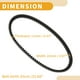 thumbnail image 4 of Correa de transmisión Unique Bargains No.841213 V-Belt para Piaggio FLY125 FLY150 para Vespa para LX 150 125 ET4 GTS para GY6 125cc 150cc, 4 of 7