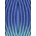 thumbnail image 1 of Ahgly Company Indoor Rectangle Patterned Blue Novelty Area Rugs, 4' x 6', 1 of 6