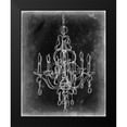 thumbnail image 2 of Harper, Ethan 20x24 Black Modern Framed Museum Art Print Titled - Chalkboard Chandelier Sketch IV, 2 of 5