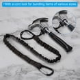 thumbnail image 5 of Unique Bargains Tool Lanyard with D Hook, 35 Inch Safety Tool Leash 1 Inch Width, Black, 5 of 5