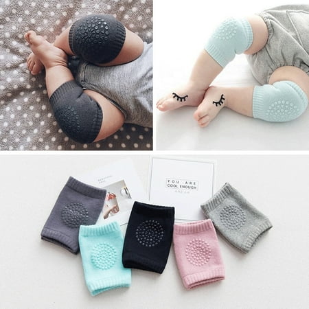 Baby Knee Guards Non-Slip Crawling Sports Protective Gear Socks ...